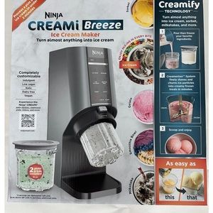 Brand new Ninja Creami ice cream blender! Box has not been open yet.